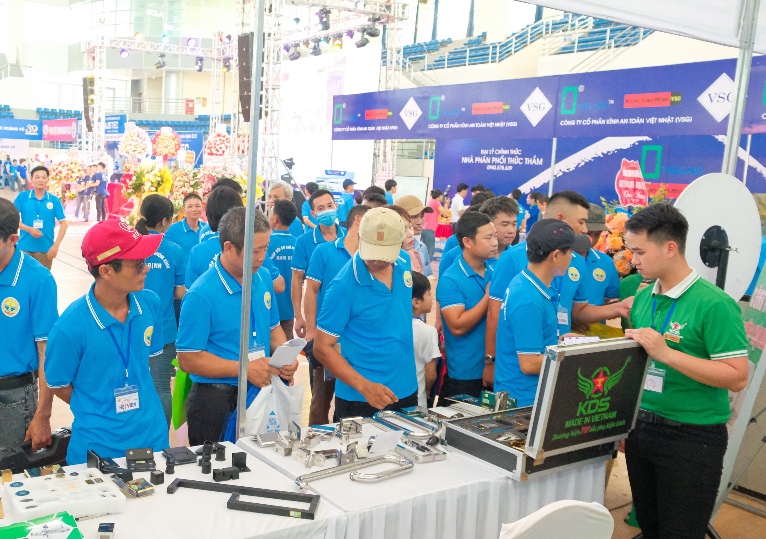 KDS “siêu” cuốn tại Hiệp hội Cơ khí – Nhôm kính tỉnh Nam Định