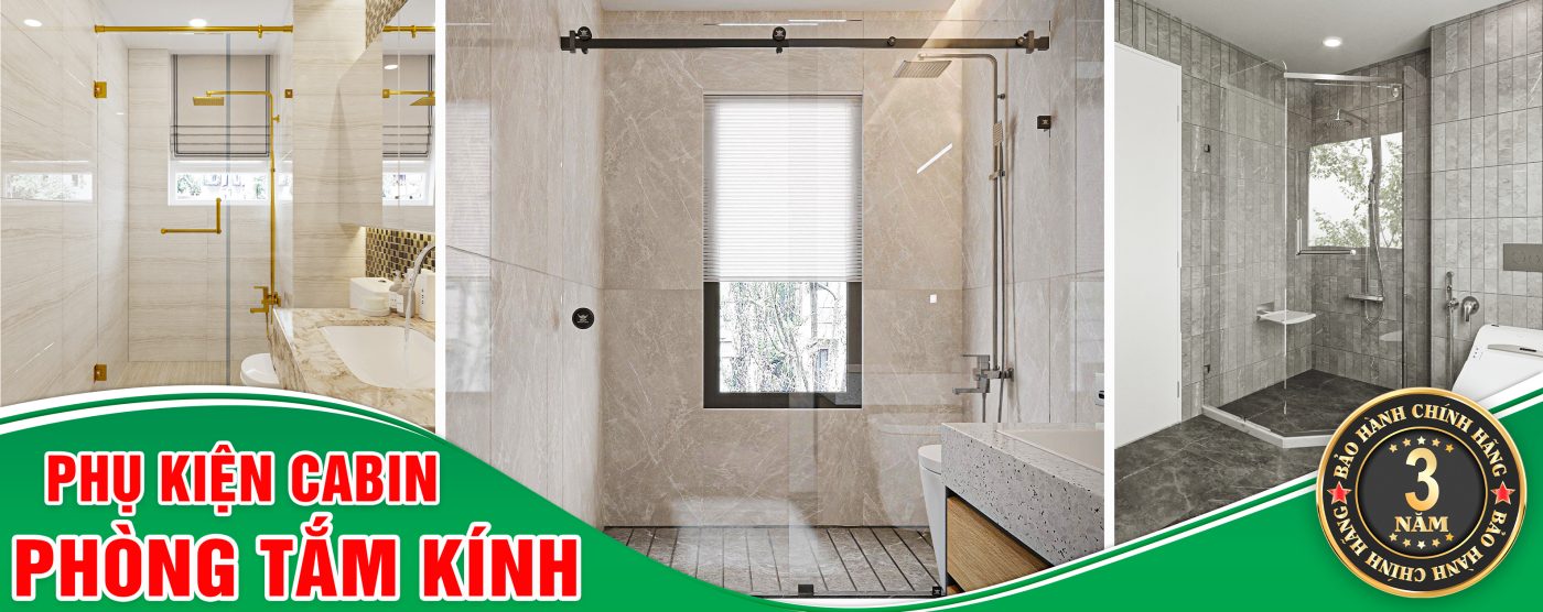 phụ kiện cabin phòng tắm kính