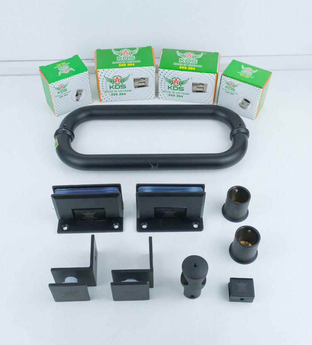 Phụ kiện vách kính nhà tắm cao cấp KDS “made in Vietnam”